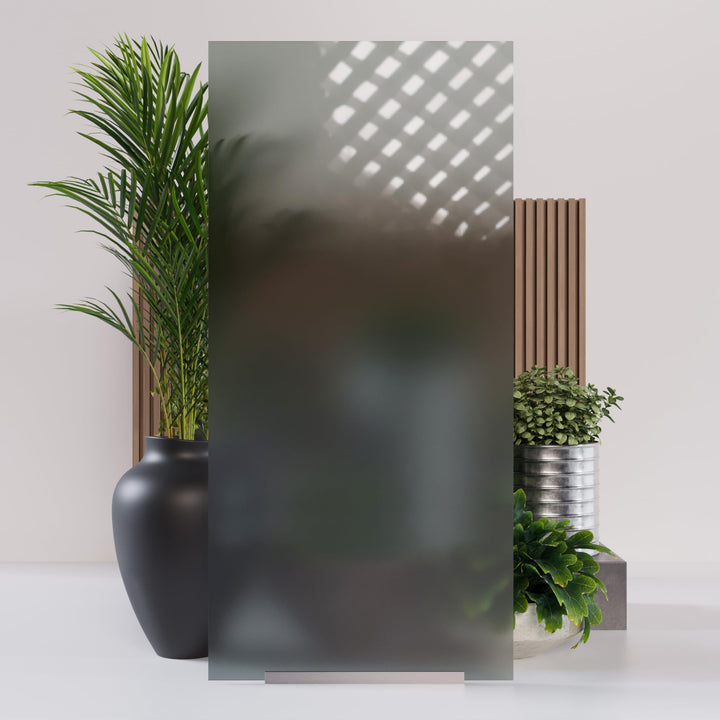 Doors55 4 Panel Glass Room Divider and Partition Wall Divider