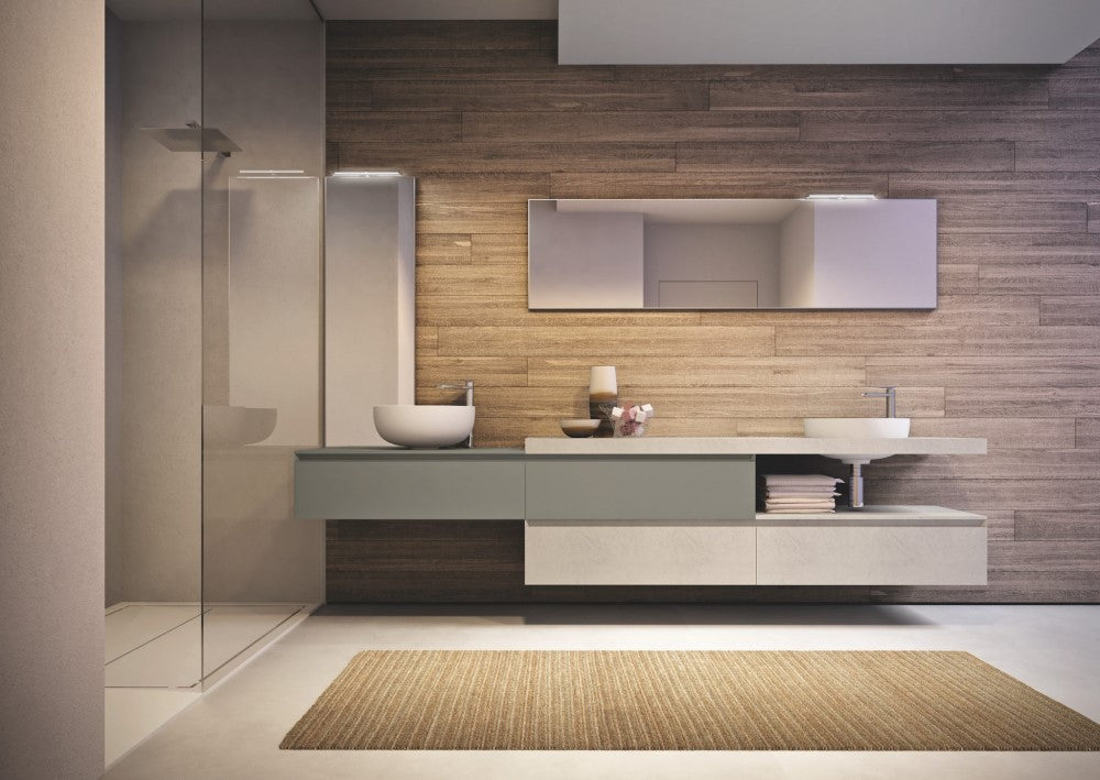 Florence Double Vanity - Luxury Redefined with Minimalist Perfection