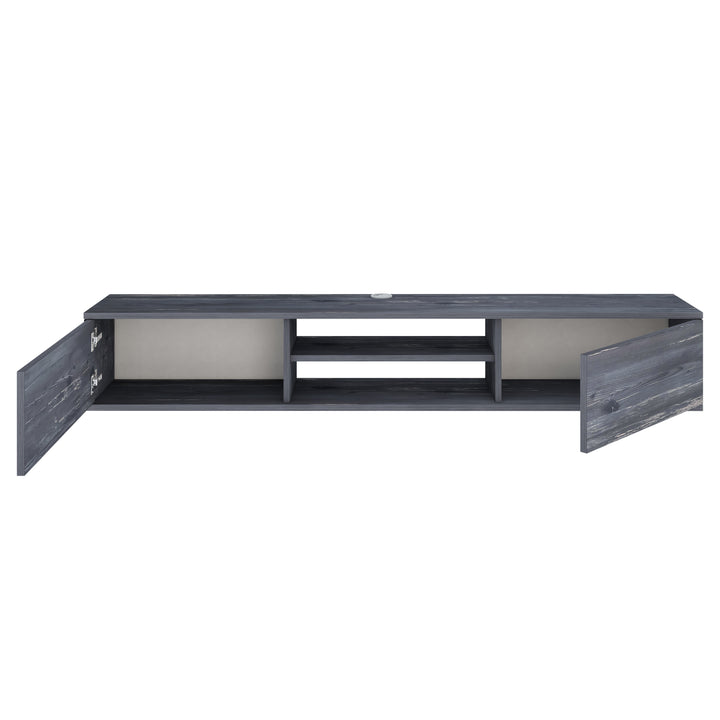 Floating TV Stand – Wall Mounted Entertainment Center for 75-Inch TVs