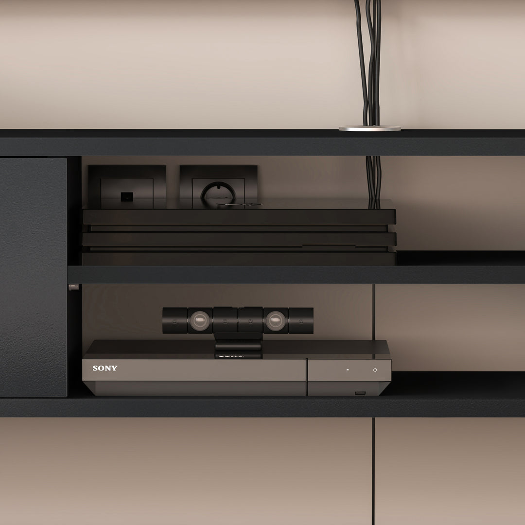 Floating TV Stand – Wall Mounted Entertainment Center for 75-Inch TVs