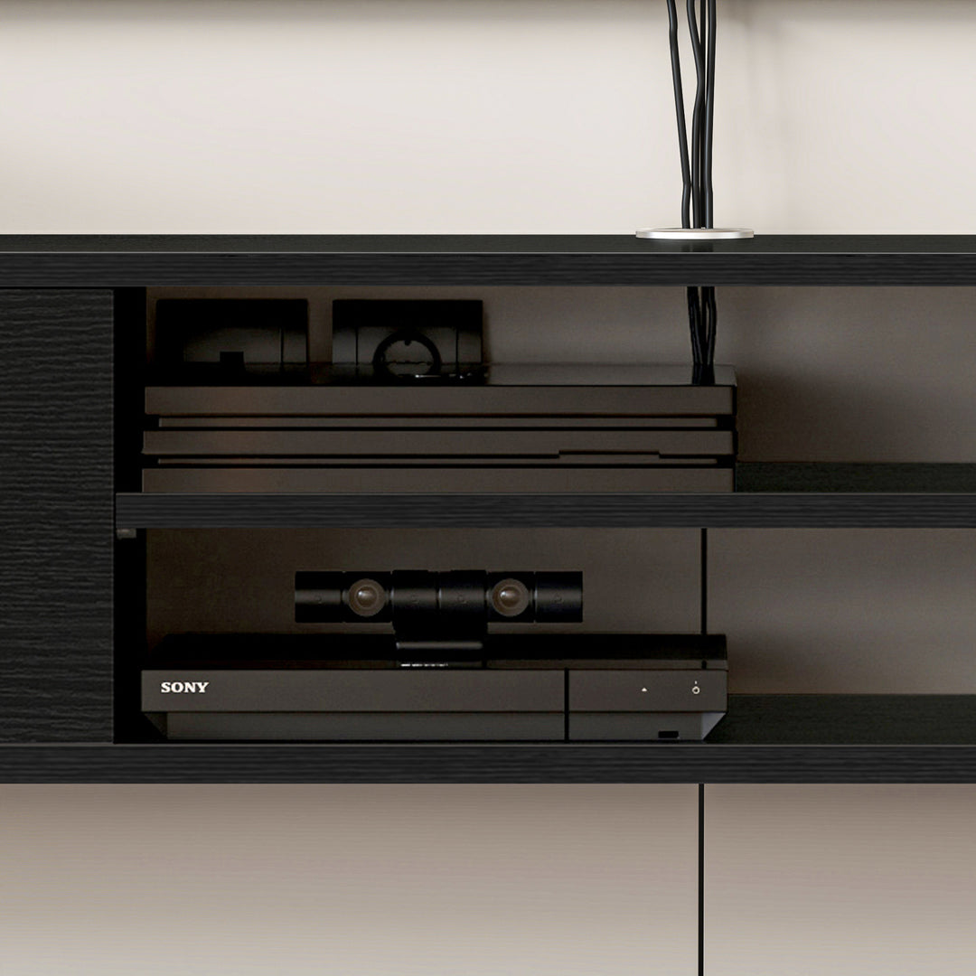 Floating TV Stand – Wall Mounted Entertainment Center for 75-Inch TVs