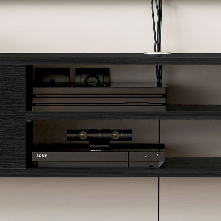Floating TV Stand – Wall Mounted Entertainment Center for 75-Inch TVs