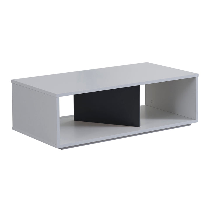 Versatile and Stylish: The Interchangeable Tall Coffee Table with Optional Anthracite Dividers