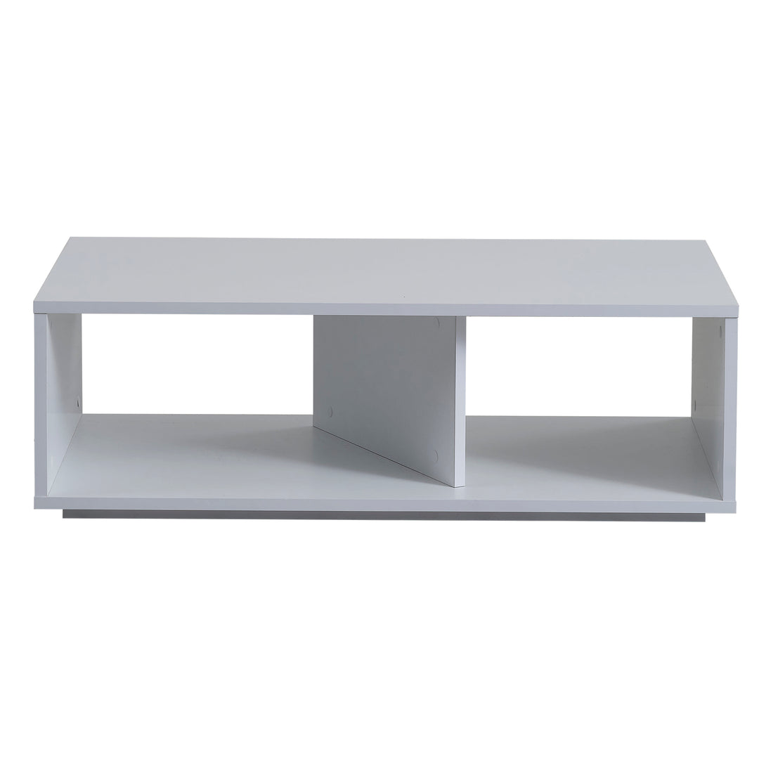 Versatile and Stylish: The Interchangeable Tall Coffee Table with Optional Anthracite Dividers