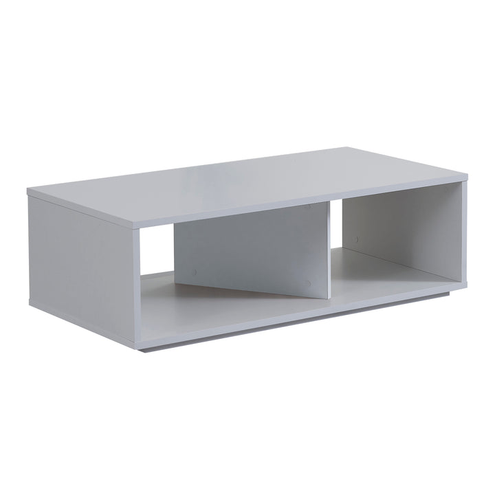 Versatile and Stylish: The Interchangeable Tall Coffee Table with Optional Anthracite Dividers