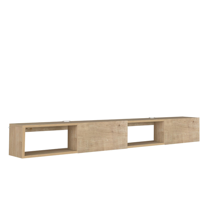 Modular Box Floating TV Stand Wall Mounted Media Console – Atelier Mobili