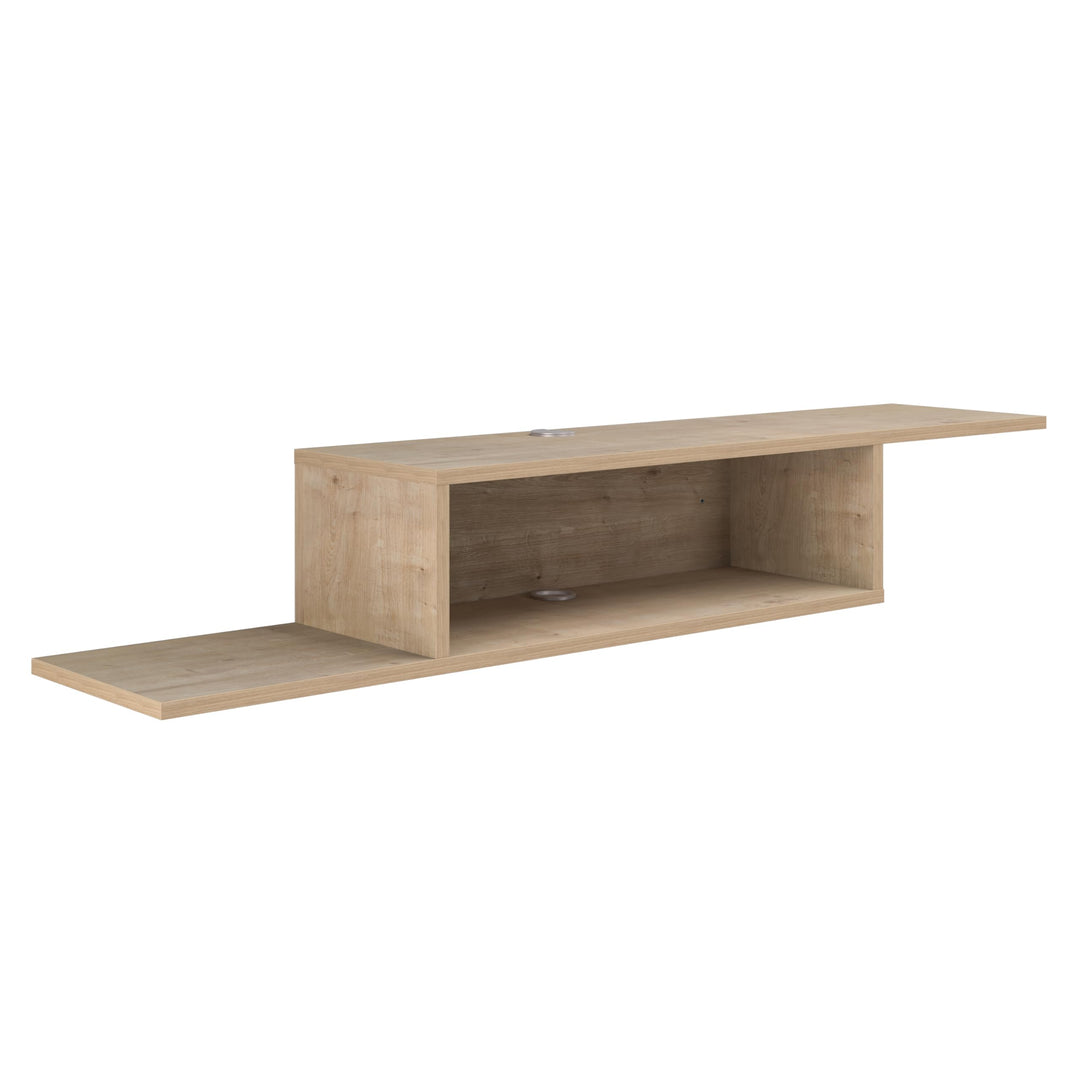 Floating TV Stand for Up to 65 Inch TVs – Wall Mounted Floating Shelf for Under TV