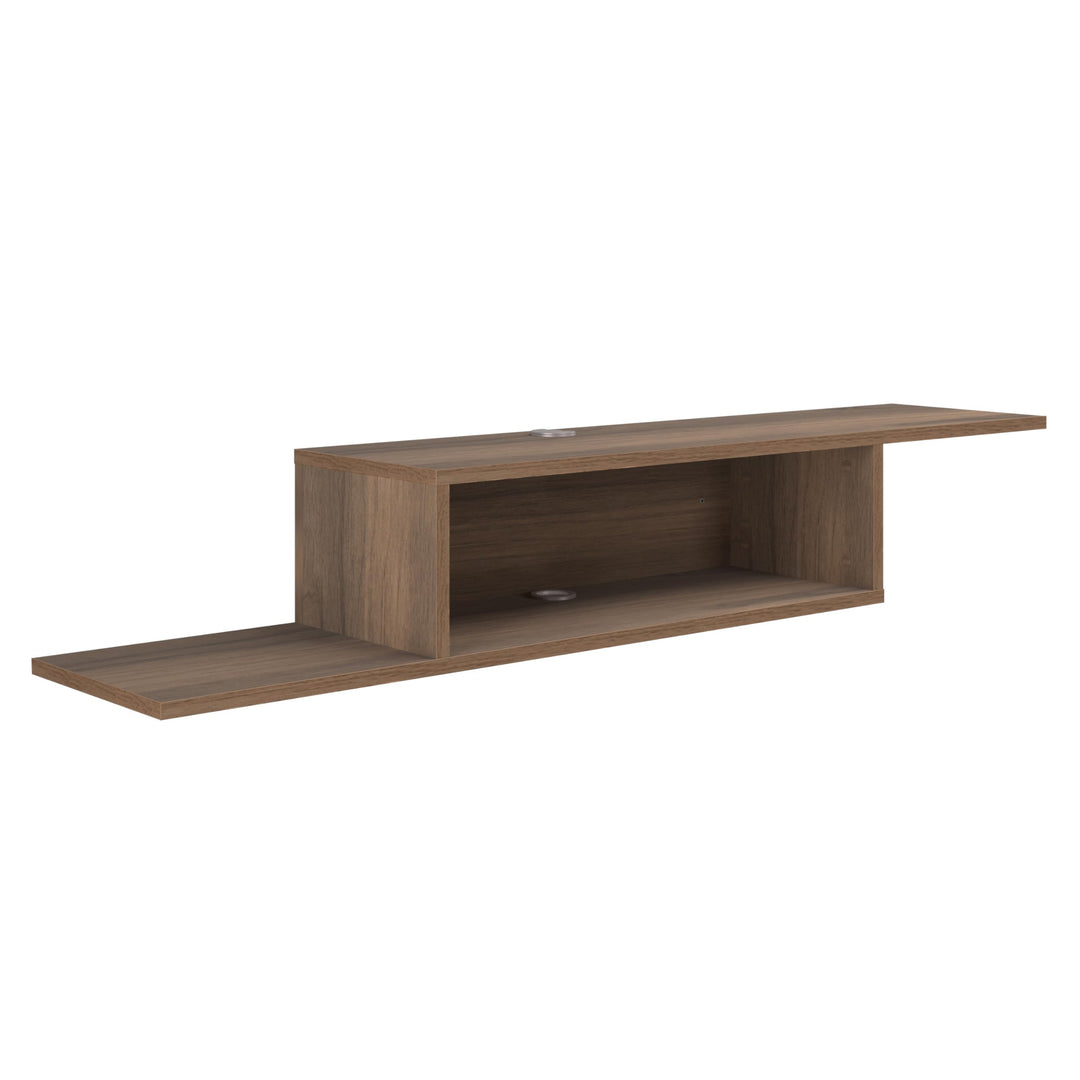 Floating TV Stand for Up to 65 Inch TVs – Wall Mounted Floating Shelf for Under TV