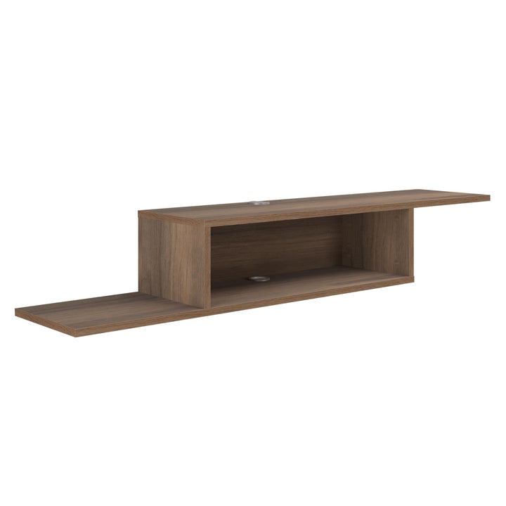 Floating TV Stand for Up to 65 Inch TVs – Wall Mounted Floating Shelf for Under TV