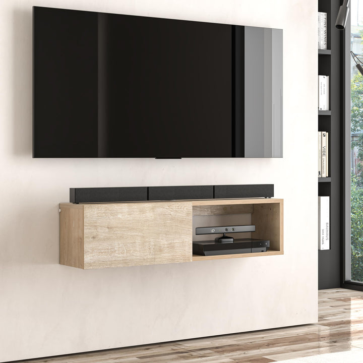 Modular Box Floating TV Stand Wall Mounted Media Console – Atelier Mobili