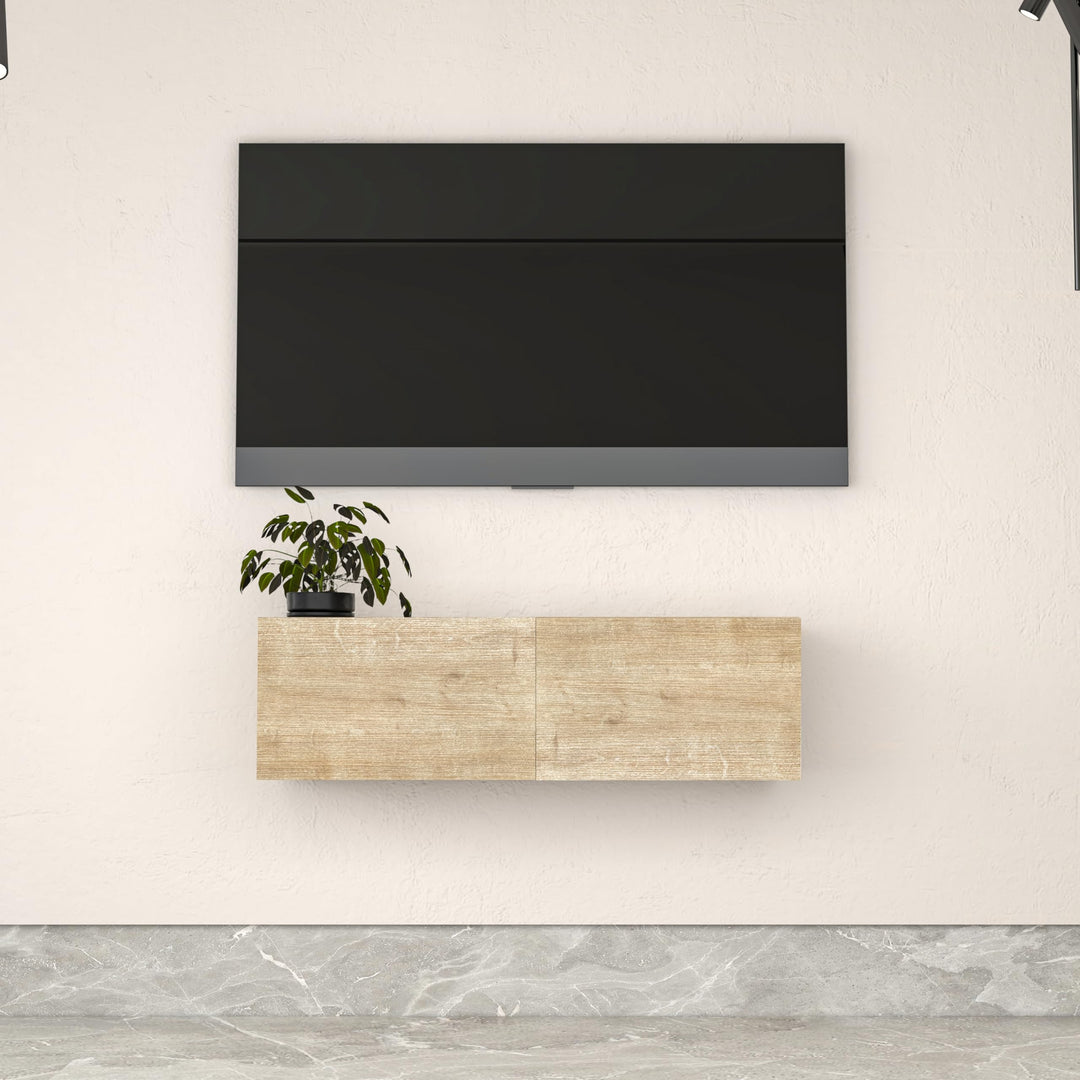 Modular Box Floating TV Stand Wall Mounted Media Console – Atelier Mobili