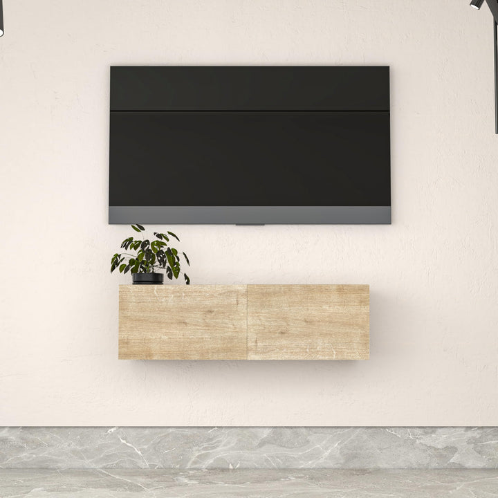 Modular Box Floating TV Stand Wall Mounted Media Console – Atelier Mobili