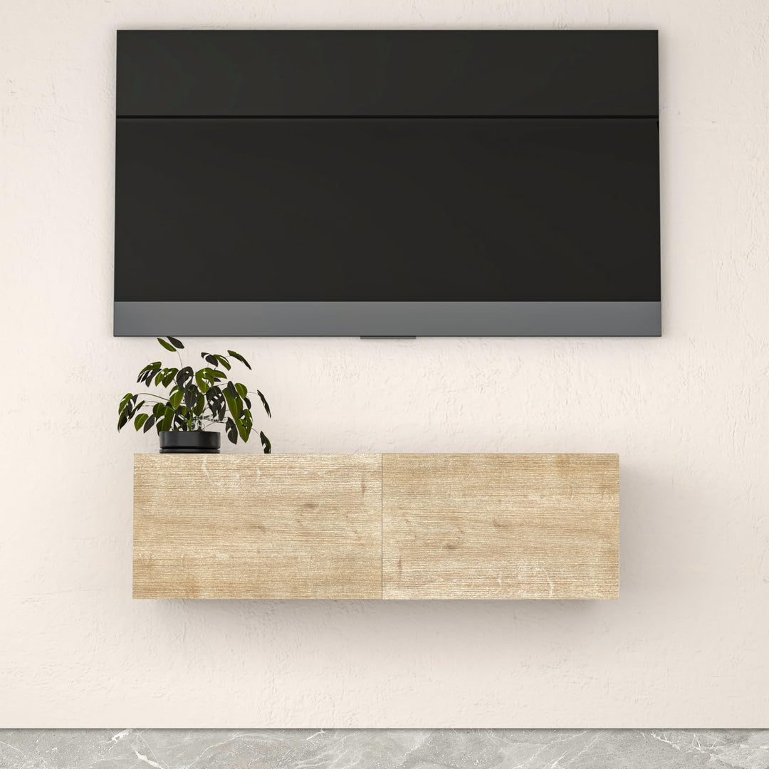 Modular Box Floating TV Stand Wall Mounted Media Console – Atelier Mobili