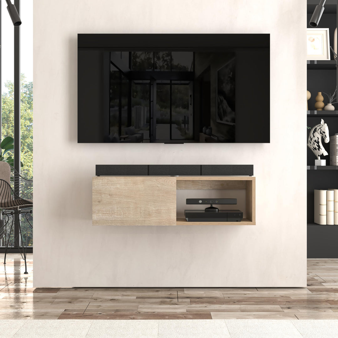 Modular Box Floating TV Stand Wall Mounted Media Console – Atelier Mobili