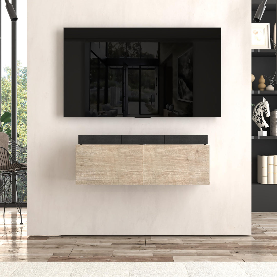 Modular Box Floating TV Stand Wall Mounted Media Console – Atelier Mobili