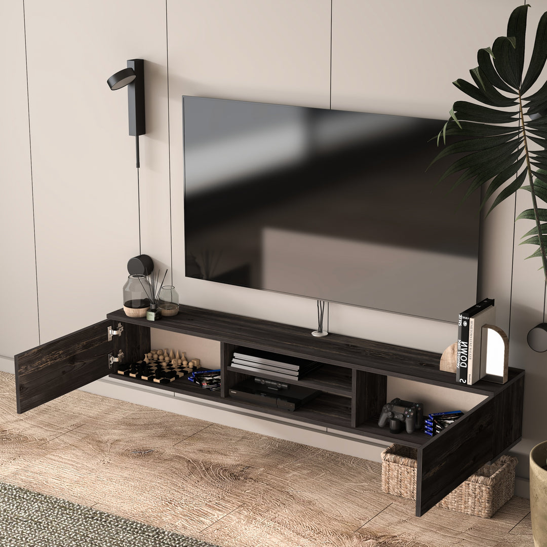 Bella Floating TV Stand Wall Mounted Media Console – Atelier Mobili
