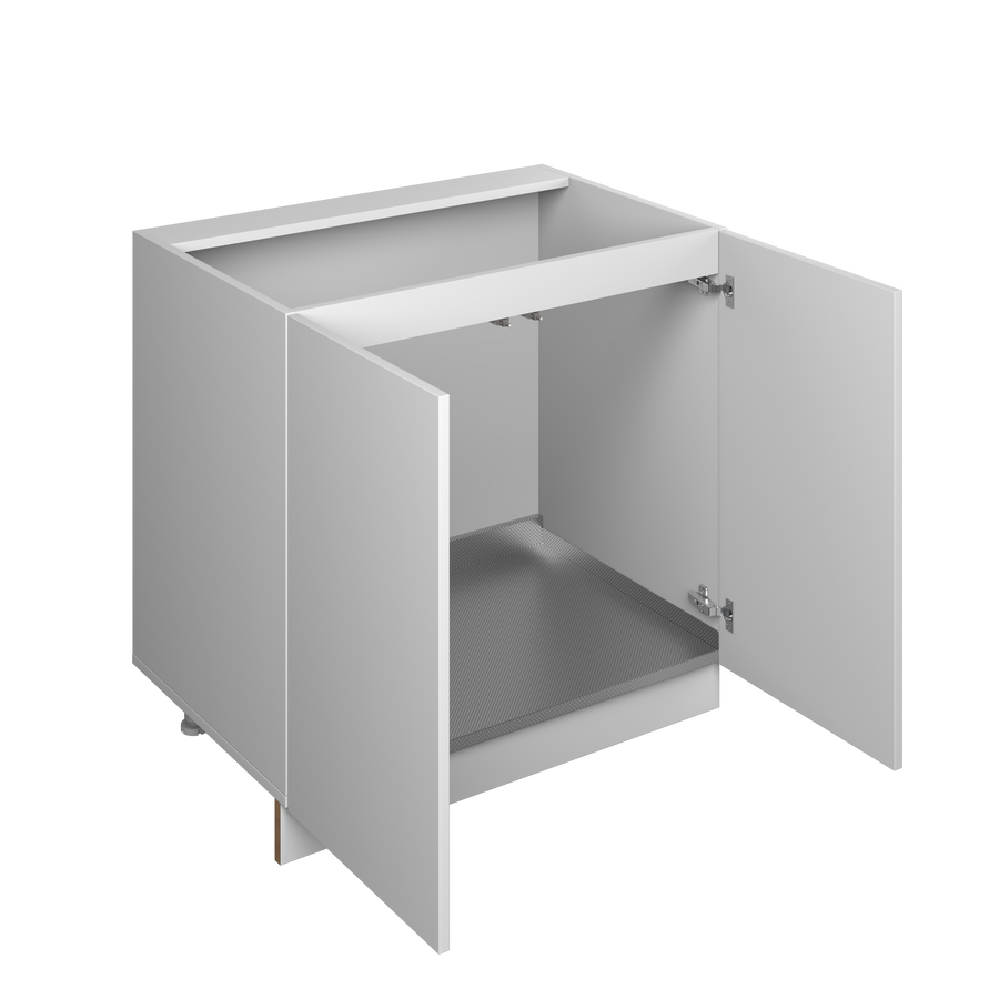 36" Sink Base European Frameless Kitchen Cabinet Pure White – Atelier Mobili