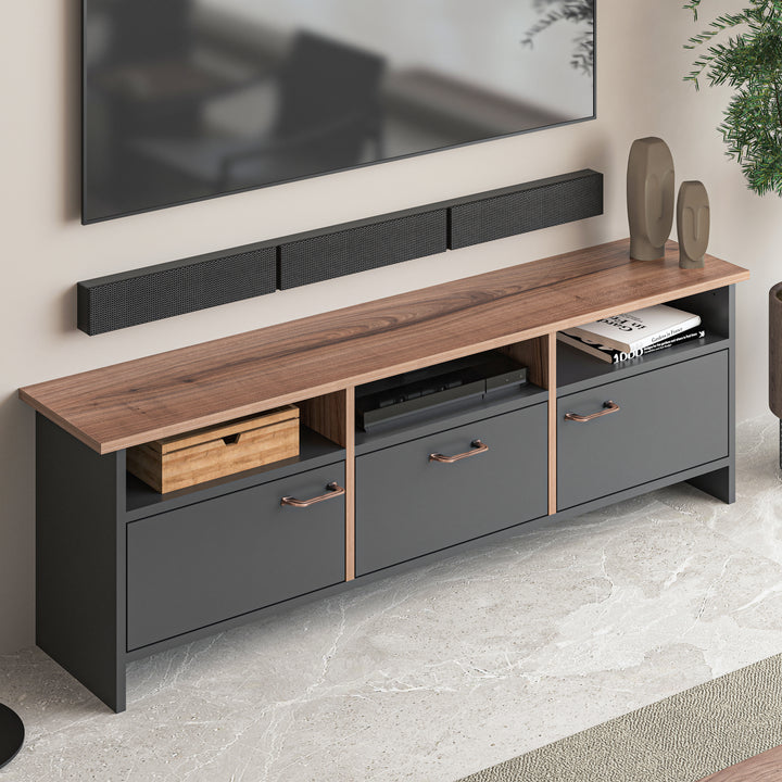 Atelier Mobili | Oslon 59'' TV Stand and Media Console for 65" TVs - Versatile and Stylish