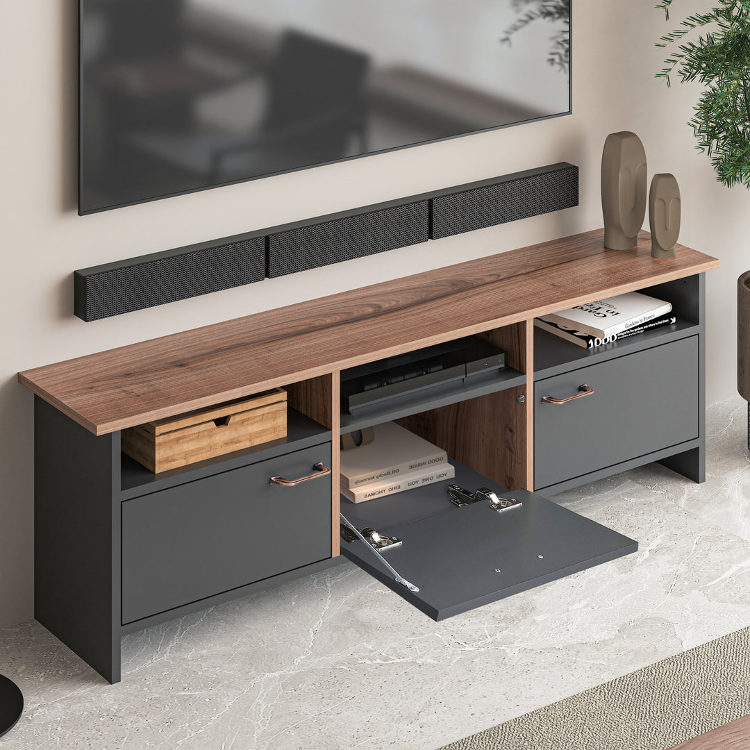 Atelier Mobili | Oslon 59'' TV Stand and Media Console for 65" TVs - Versatile and Stylish