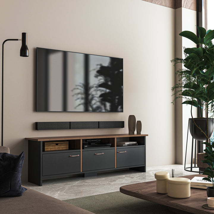 Atelier Mobili | Oslon 59'' TV Stand and Media Console for 65" TVs - Versatile and Stylish