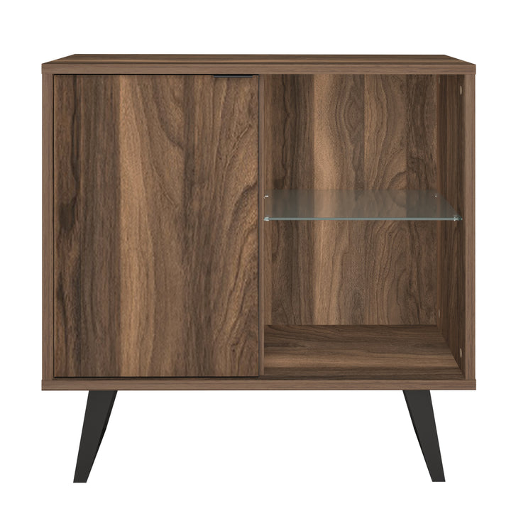 Vektor 31.5 Inch Accent Cabinet & Sideboard with Adjustable Glass Shelf