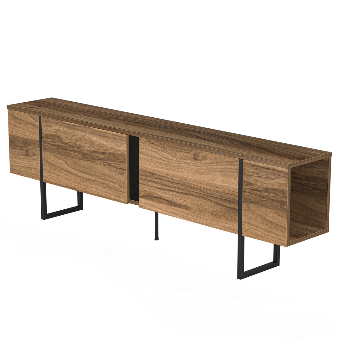 Arbor Mid Century Modern TV Stand for TVs Up to 80" – Available in 71" and 63" Sizes, Stylish Entertainment Center