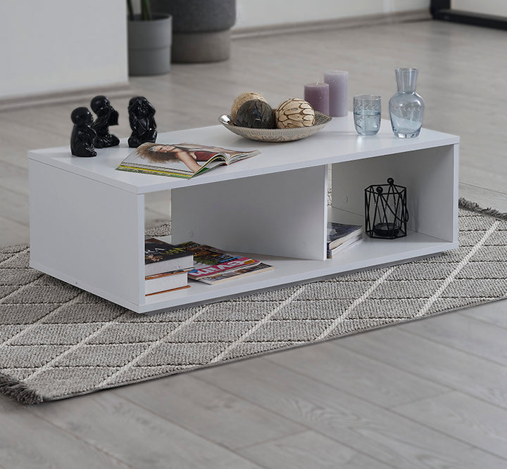 Versatile and Stylish: The Interchangeable Tall Coffee Table with Optional Anthracite Dividers