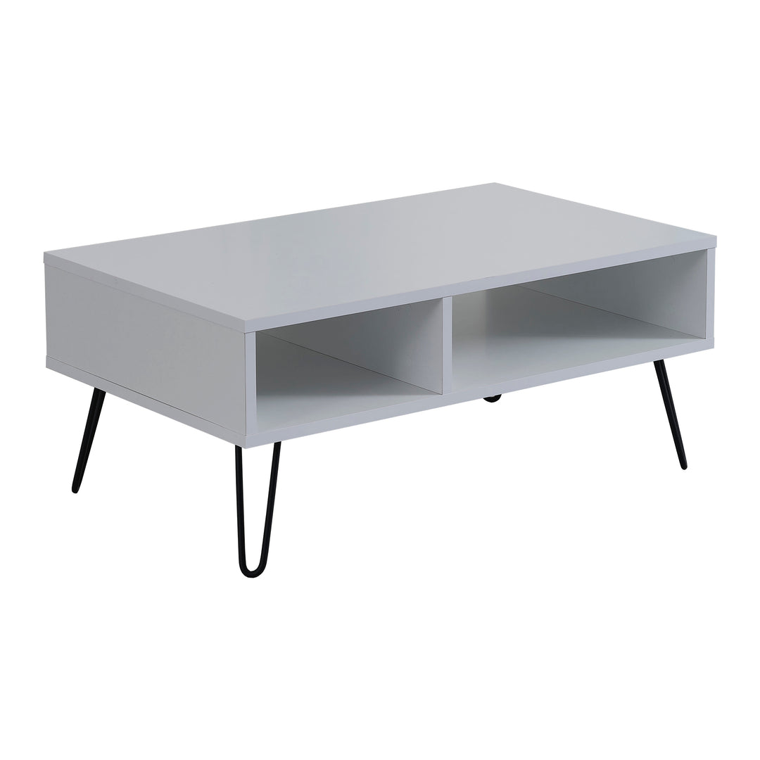 The Vegan Coffee Table - Interchangeable Anthracite Dividers for Your Unique Style