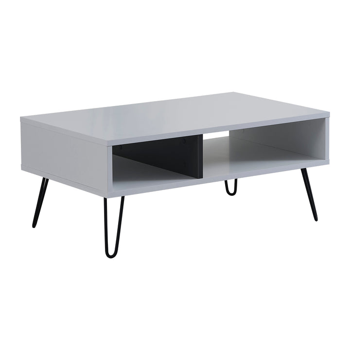 The Vegan Coffee Table - Interchangeable Anthracite Dividers for Your Unique Style