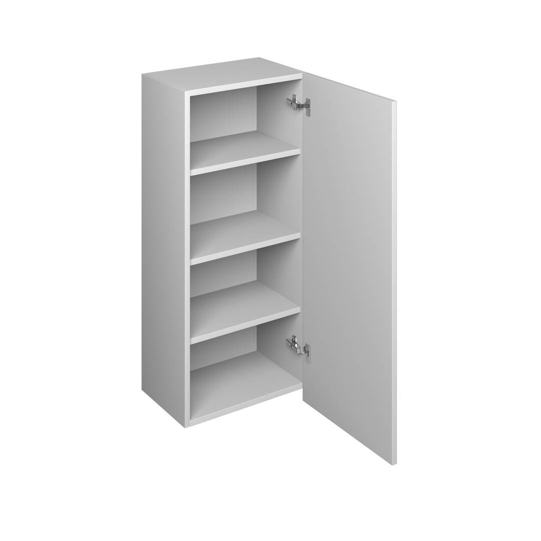 15" Wall Cabinet 42"H European Frameless Wall Cabinet Pure White – Atelier Mobili