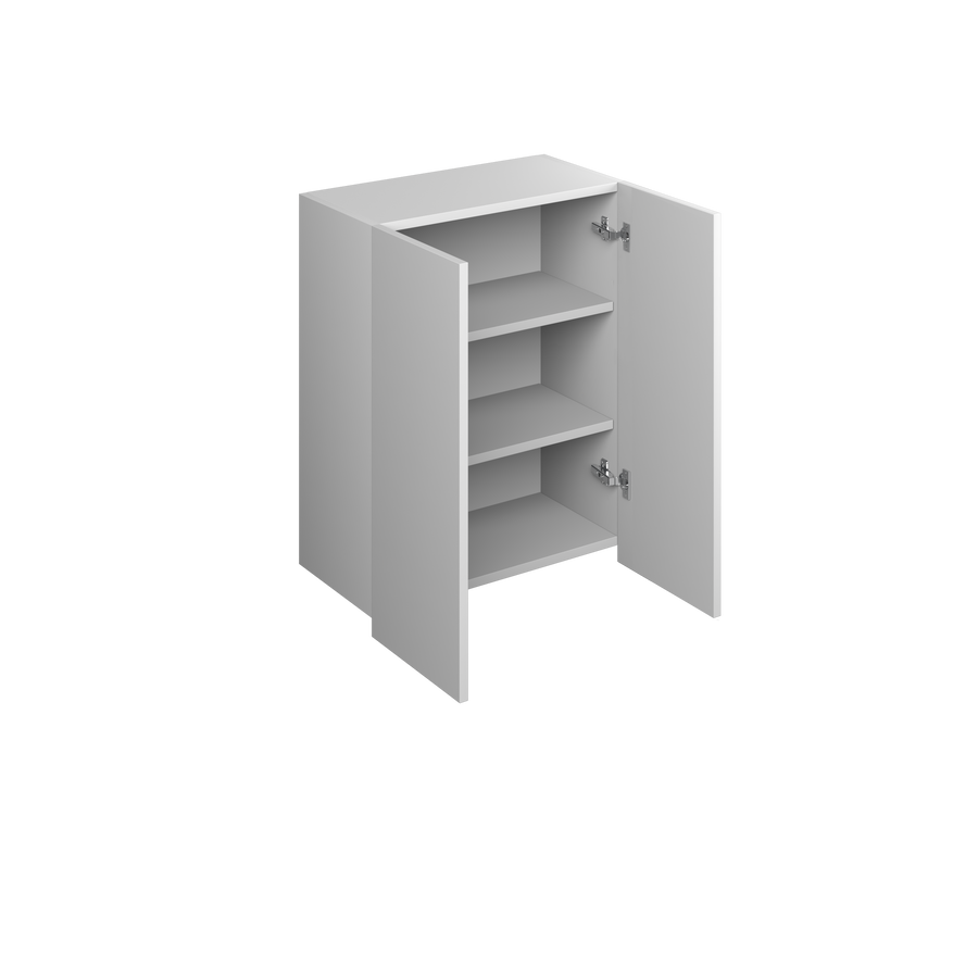 24" Wall Cabinet 30"H - Double Door European Frameless Wall Cabinet Pure White – Atelier Mobili