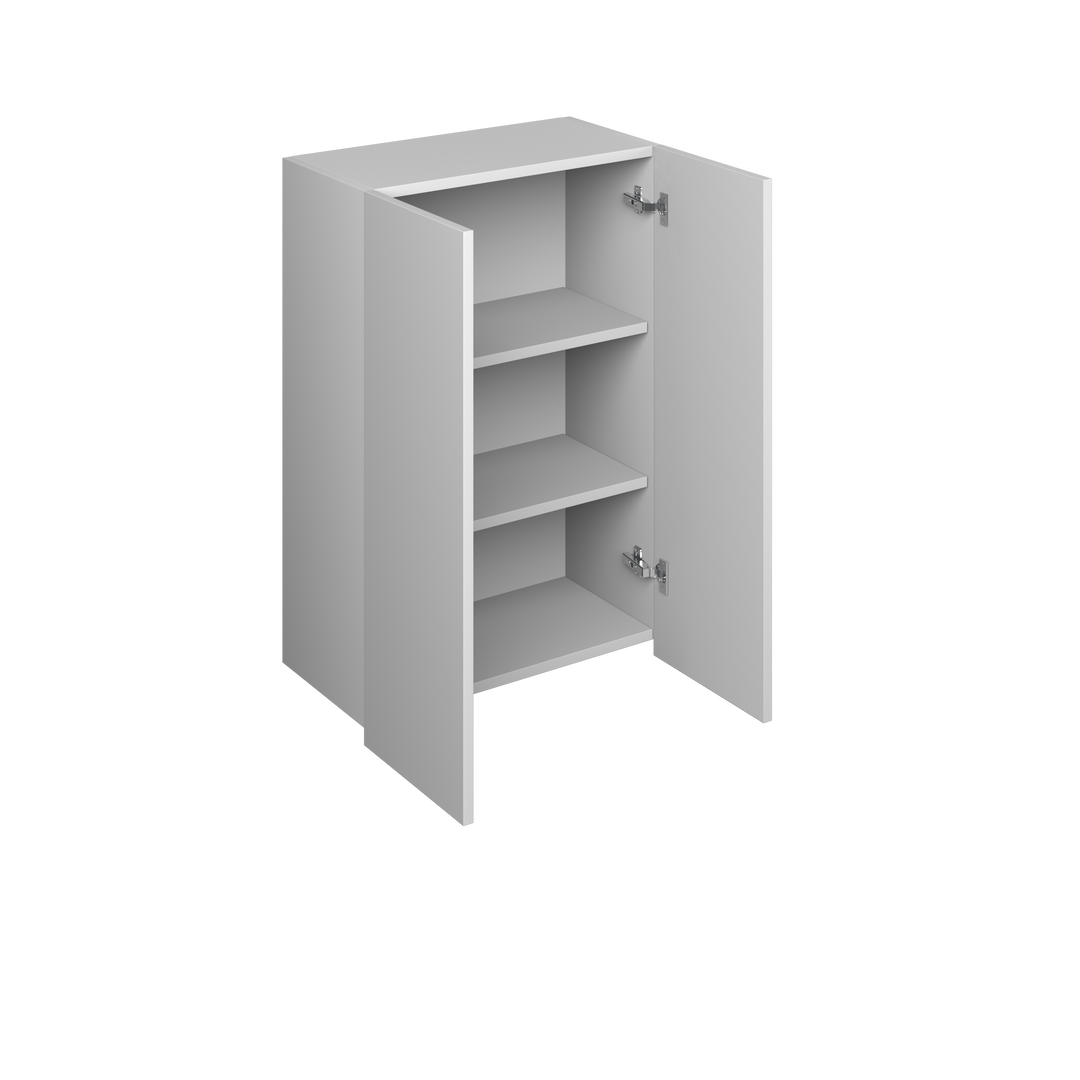 24" Wall Cabinet 36"H - Double Door European Frameless Wall Cabinet Pure White – Atelier Mobili