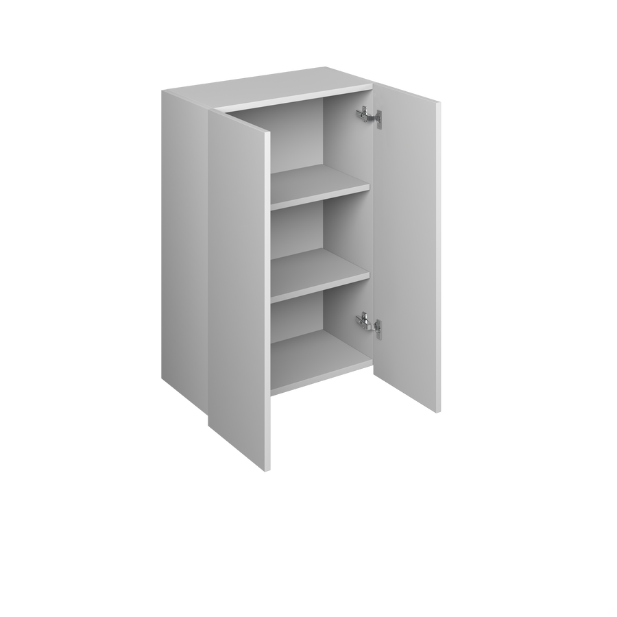 24" Wall Cabinet 36"H - Double Door European Frameless Wall Cabinet Pure White – Atelier Mobili