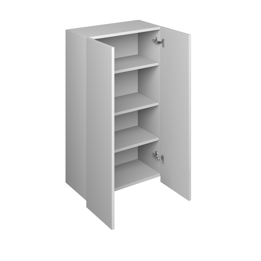 24" Wall Cabinet 42"H - Double Door European Frameless Wall Cabinet Pure White – Atelier Mobili