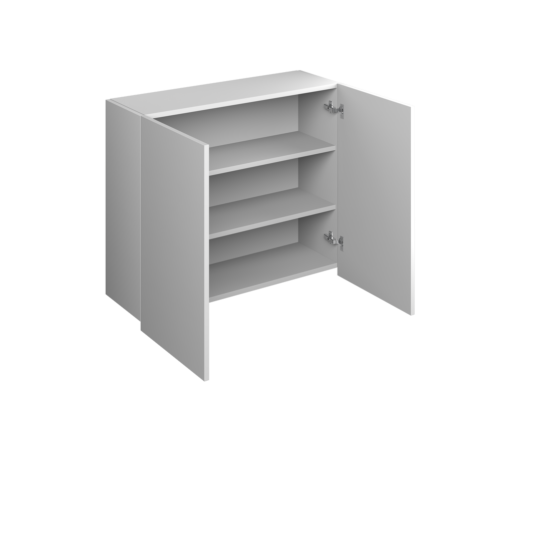 33" Wall Cabinet 30"H European Frameless Wall Cabinet Pure White – Atelier Mobili