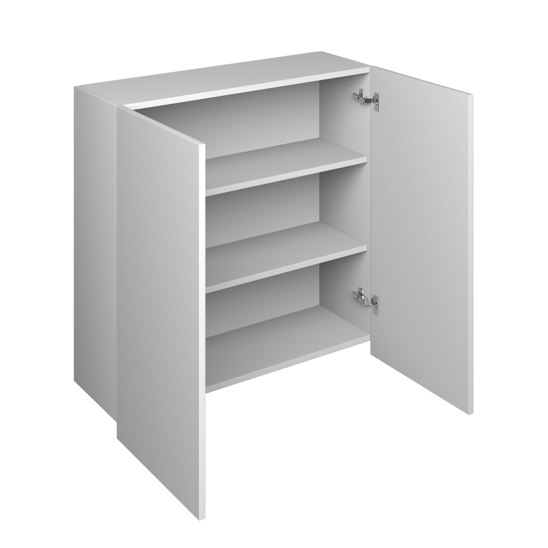 33" Wall Cabinet 36"H European Frameless Wall Cabinet Pure White – Atelier Mobili