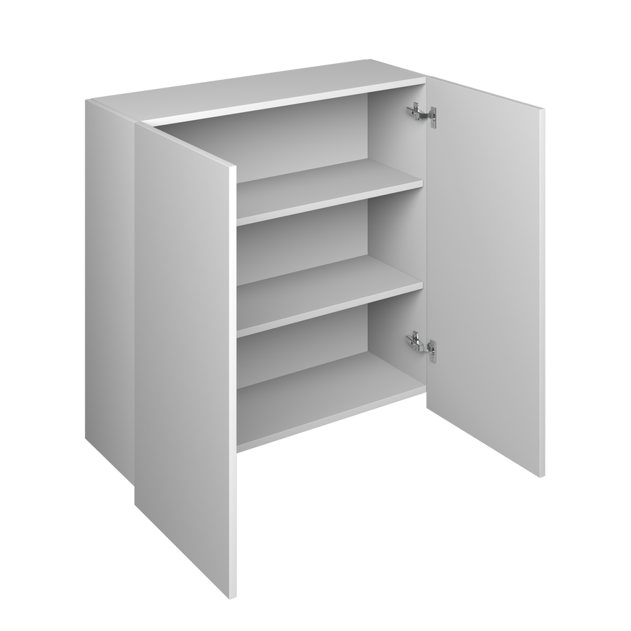 33" Wall Cabinet 36"H European Frameless Wall Cabinet Pure White – Atelier Mobili