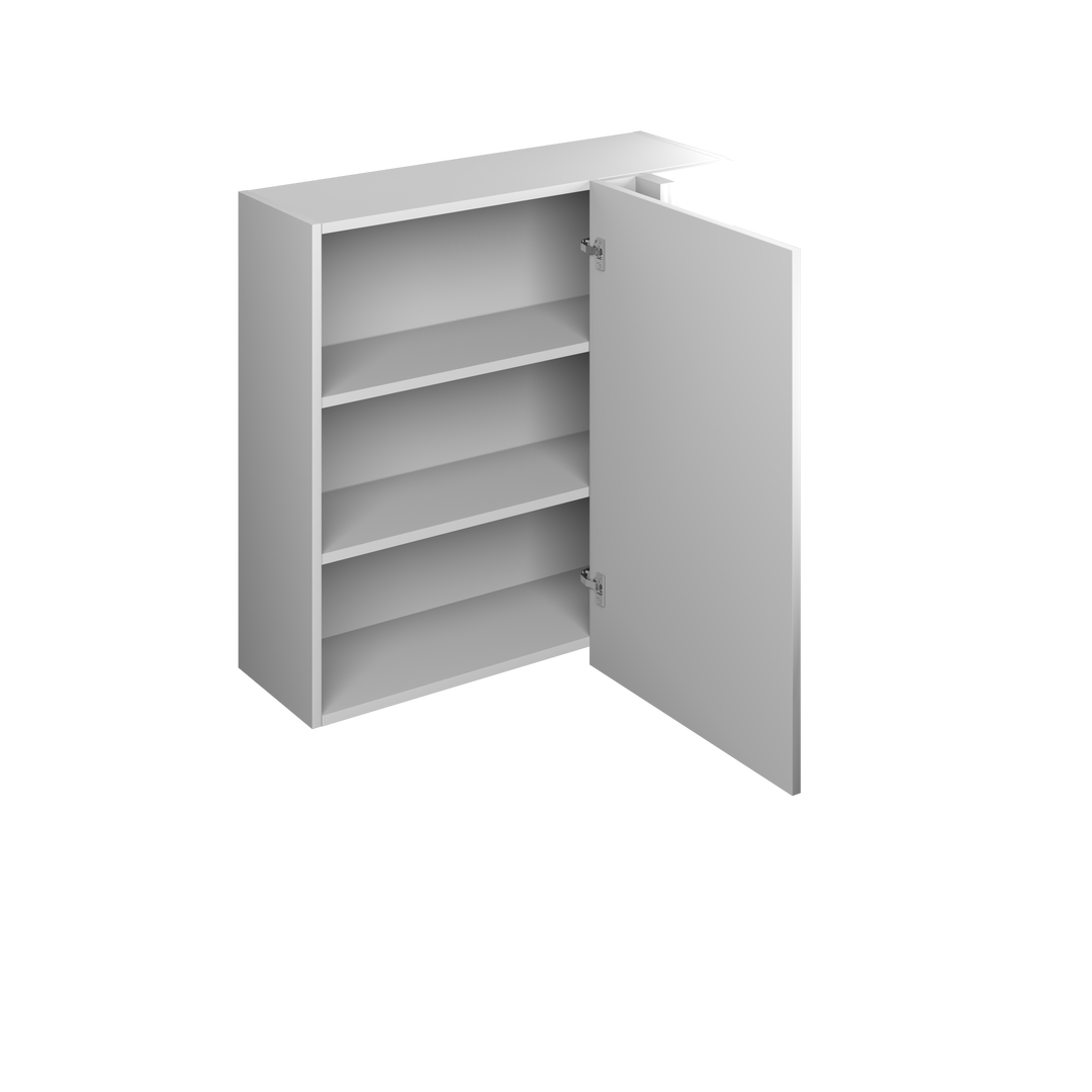 33" Blind Corner Wall Cabinet 36"H European Frameless Kitchen Cabinet Pure White – Atelier Mobili