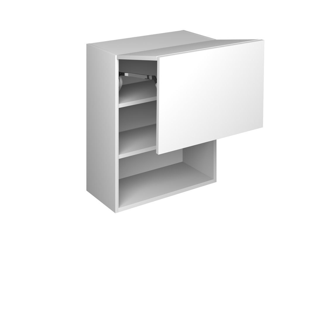 30" Bifold Wall Cabinet 30"H European Frameless Wall Cabinet Pure White – Atelier Mobili