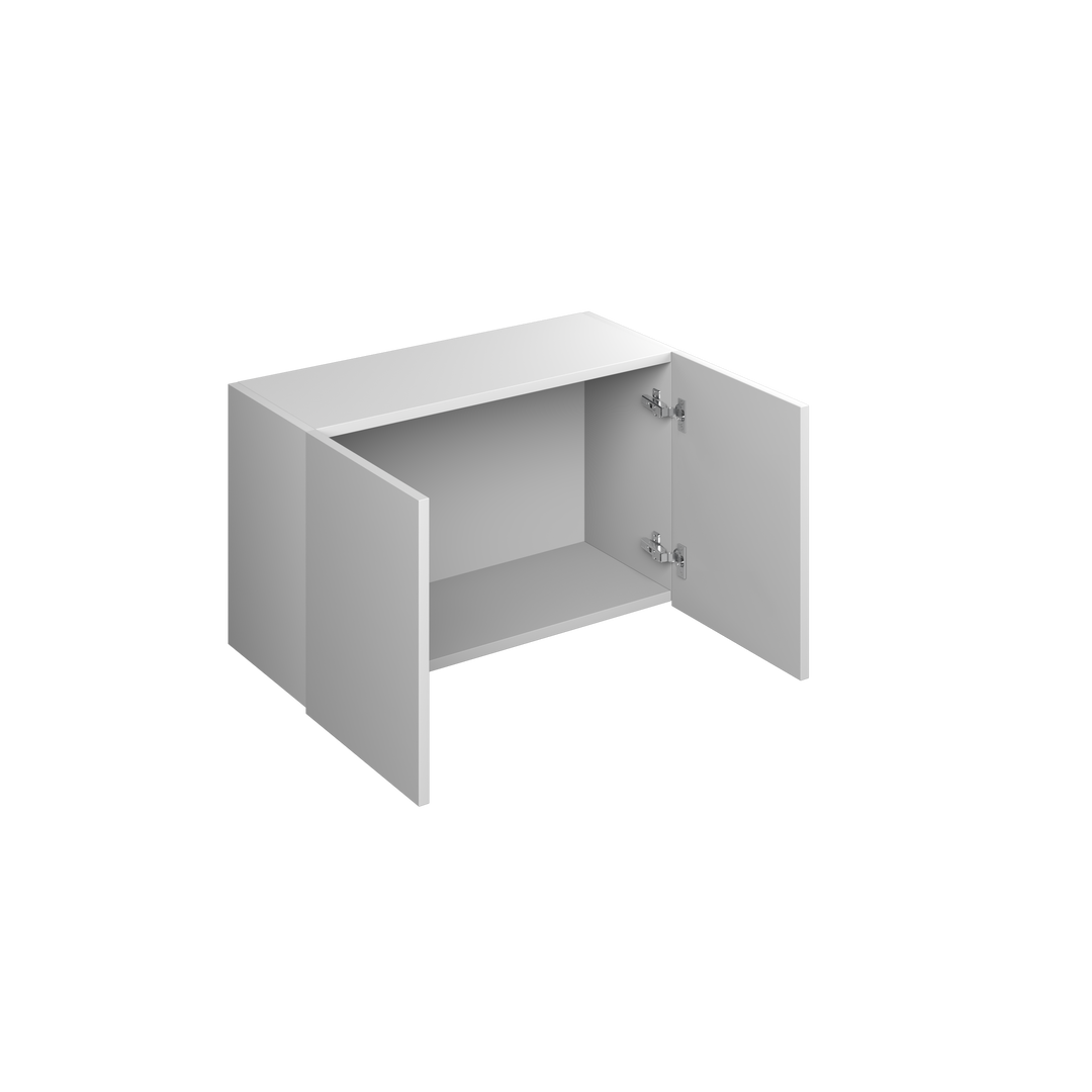 30" Wall Cabinet 18"H European Frameless Wall Cabinet Pure White – Atelier Mobili