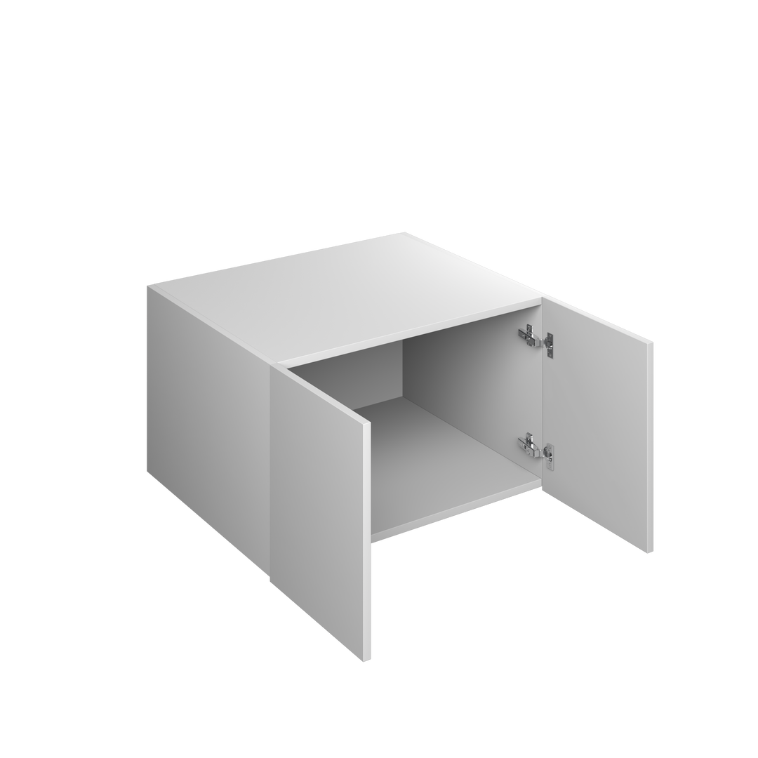 30" Wall Cabinet 18"H x 24"D European Frameless Wall Cabinet Pure White – Atelier Mobili