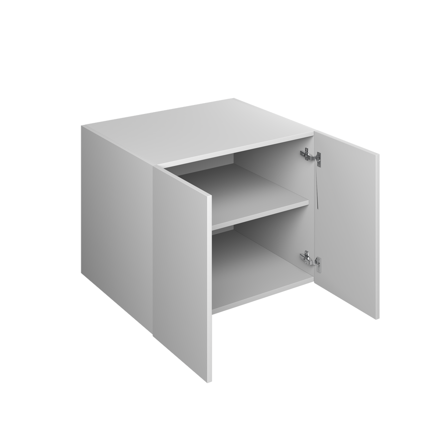 30" Wall Cabinet 24"H x 24"D European Frameless Wall Cabinet Pure White – Atelier Mobili